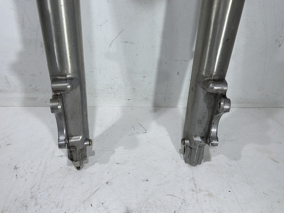 94 Harley Electra Glide Touring Front Triple Tree Set & LH RH Fork Legs Sliders