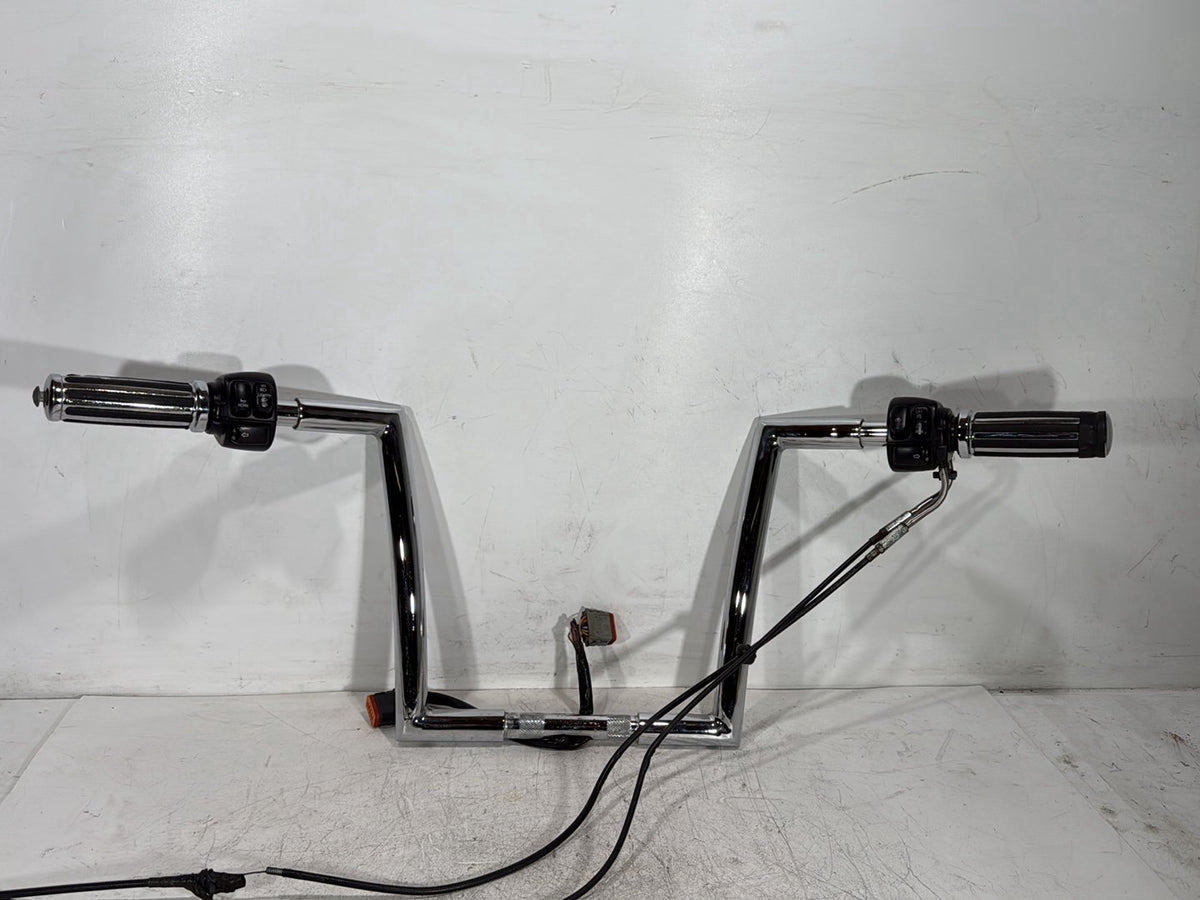 2005 Harley Road King Touring Police OEM Handlebars Left Right Switches Controls