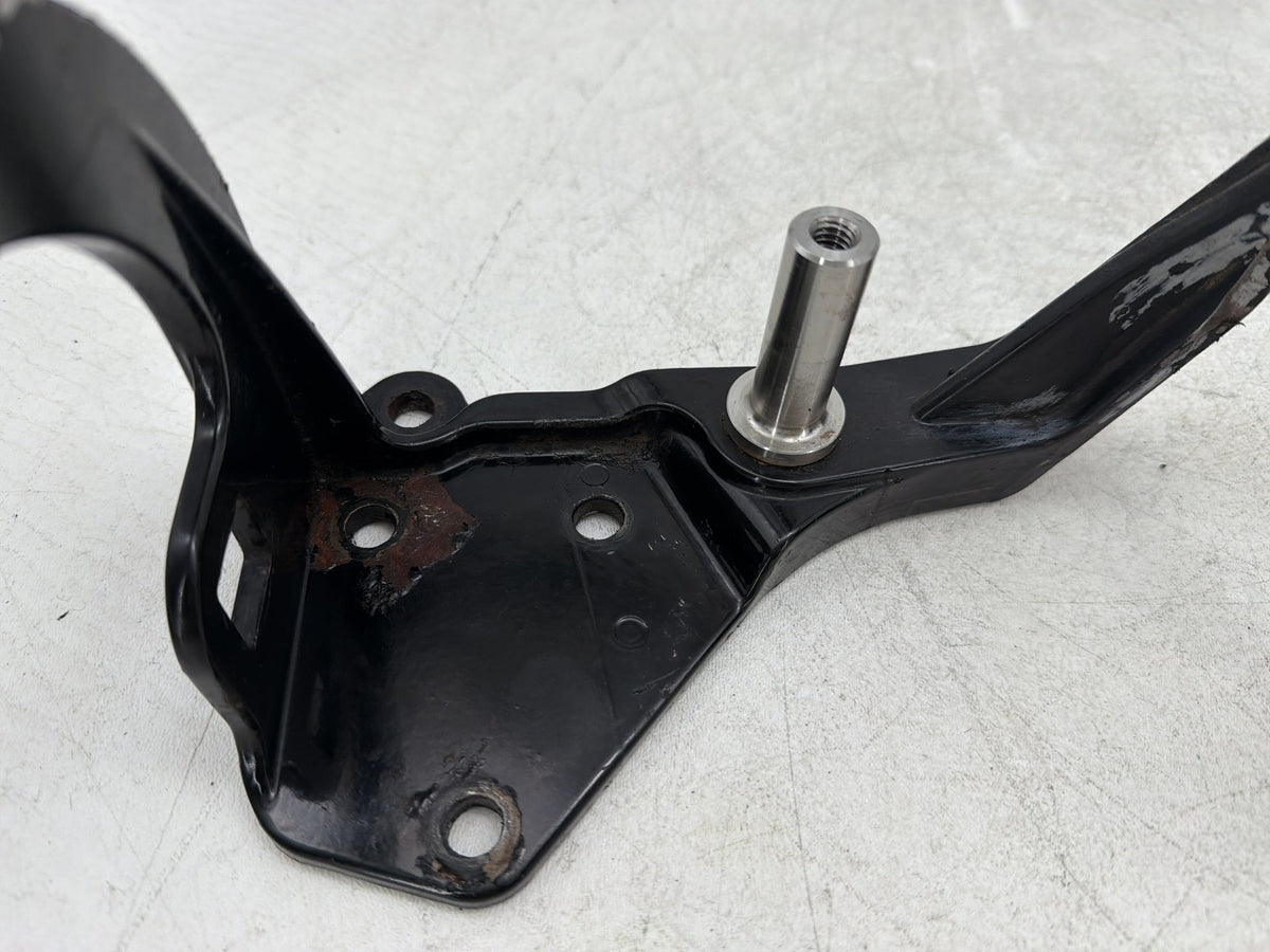 2001 Harley Fat Boy Softail FLSTF OEM Left Right Driver Footpeg Bracket Mounts