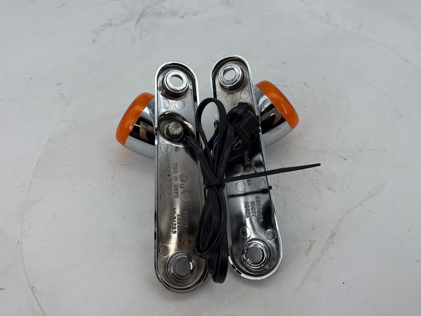 2007 Harley Street Glide Touring FLHX OEM Front Left Right Turn Signal Indicators