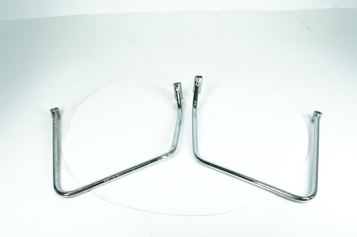 2007 - 2012 Harley-Davidson Softail Standard Rear Left Right Saddlebag Guard Rails Bar 91790-84A