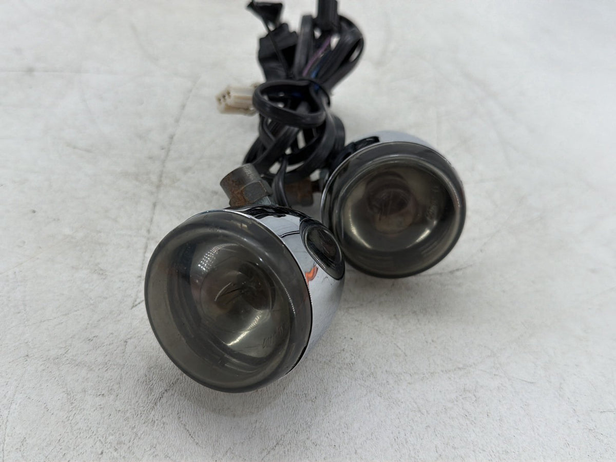 2007 Harley Dyna Street Bob FXDB OEM Front Left Right Turn Signal Indicators