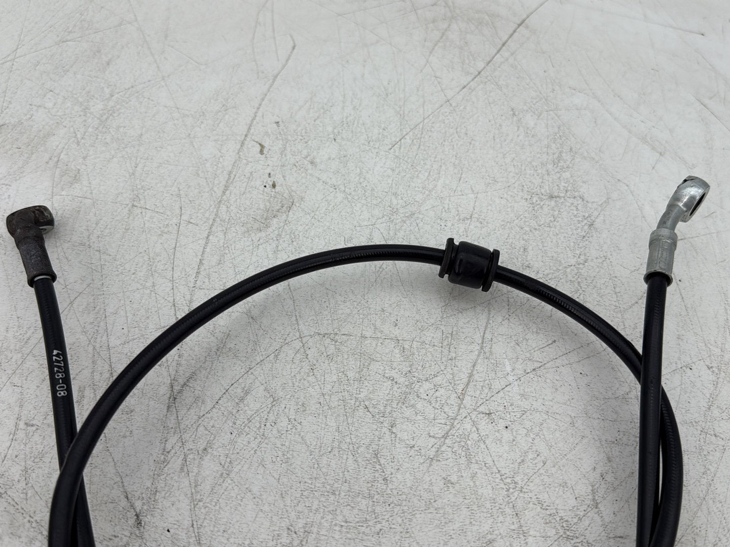 2008 Harley Dyna FXDL Low Rider Anniversary OEM Front Brake Hose Line Pipe