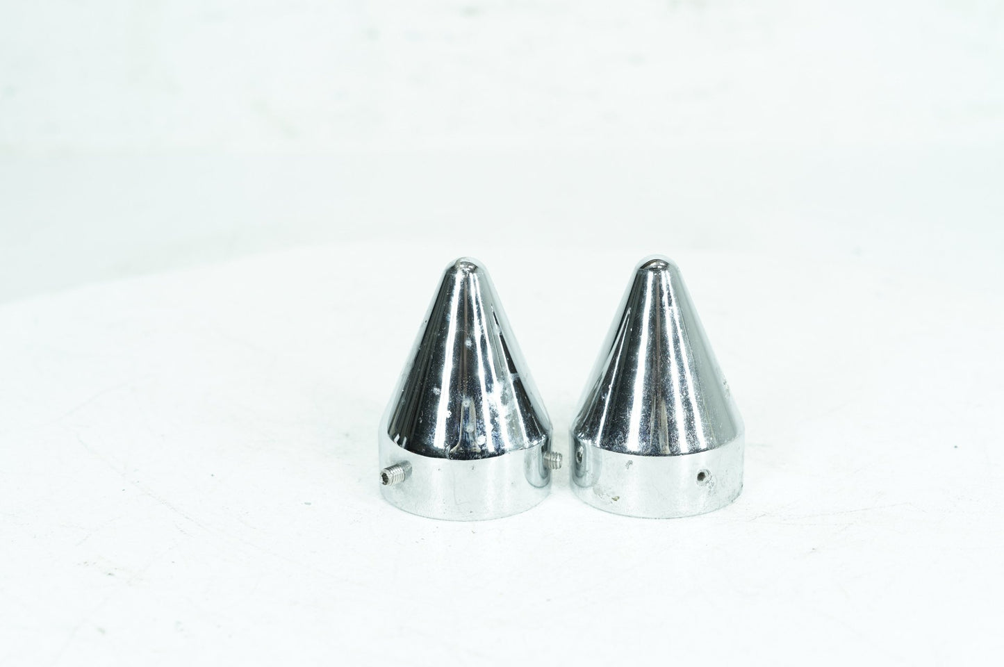 1984 - 1998 Harley-Davidson Touring Electra Glide Ultra Rear Wheel Axle Nut Covers Caps LA Choppers Spike