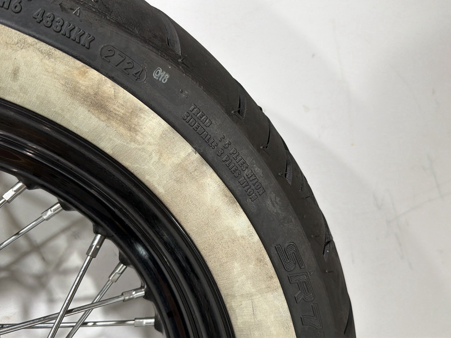 2019 Harley Softail Street Bob FXBB OEM Rear Wheel Rim Tire Spoked 43017-07 16"