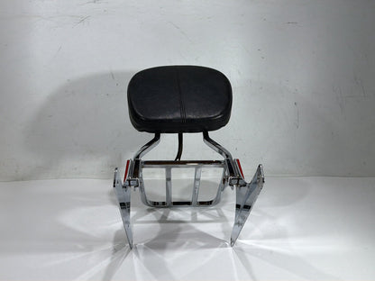 2011 Harley Heritage Softail Classic OEM Rear Sissy Bar w/ Backrest Cushion Pad