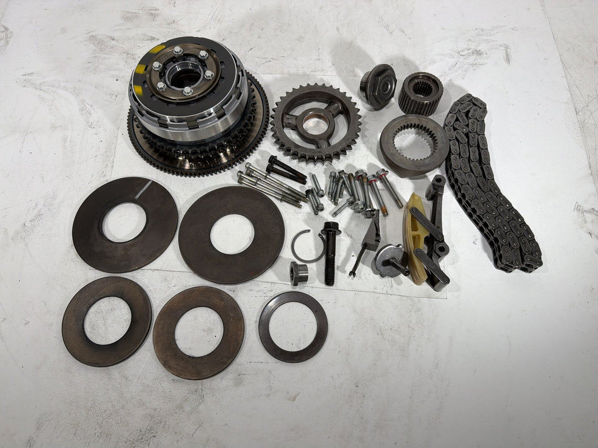 2012 Harley Dyna Fat Bob FXDF 103 OEM Clutch Basket Chain Tensioner Kit