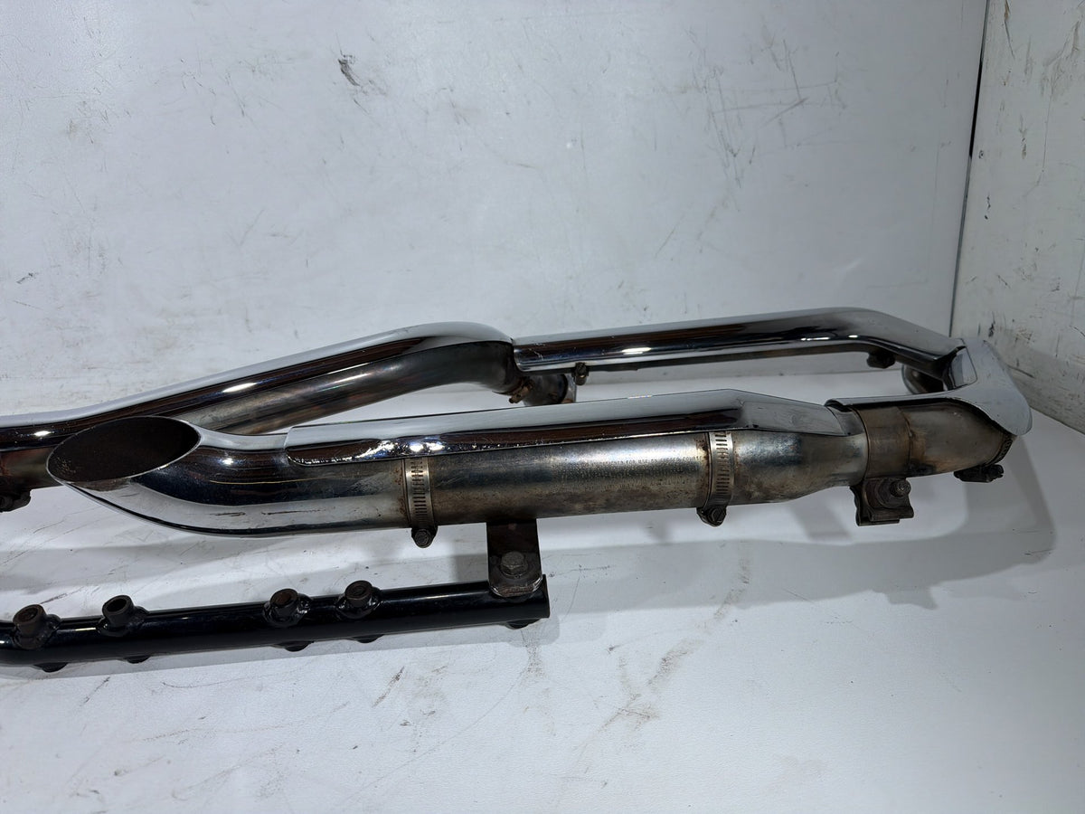1997 Harley Heritage Softail Classic OEM Exhaust Header Pipes Muffler