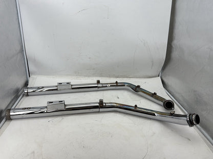 2002 Harley Heritage Softail Classic FLSTC OEM Exhaust Header Pipes Vance & Hines