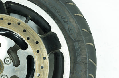 2007 - 2012 Harley-Davidson Touring Street Glide Rear Wheel Rim Tire 180/65B16 81H, Michelin, Airstrike