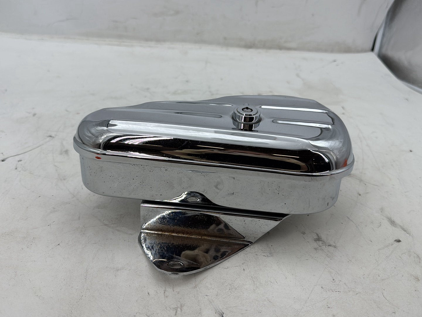 2002 Harley Heritage Softail Classic FLSTC OEM Storage Media Compartment Glove Box