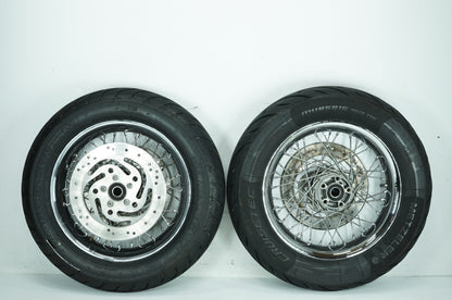 2007 - 2011 Harley-Davidson Touring Road King Classic Front Rear Wheel Rim Tire Spoked 41052-08