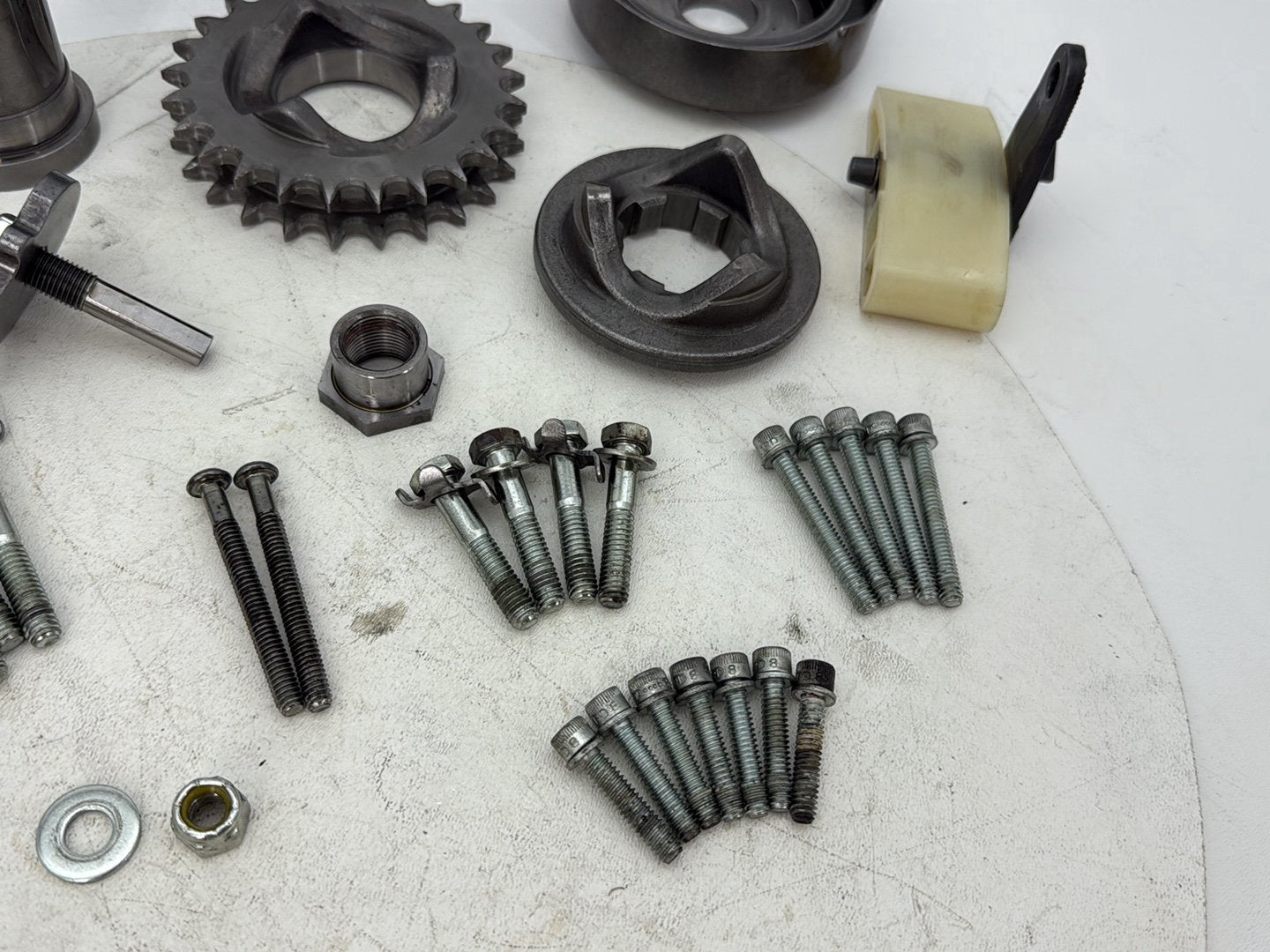 2004 Harley Softail FLSTC Heritage Classic OEM Clutch Basket Chain Tensioner Kit