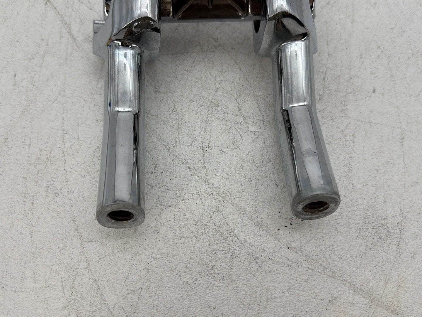 2001 Harley Sportster 883 Hugger XLH883 OEM Front Handlebar Riser Top Clamp Chrome