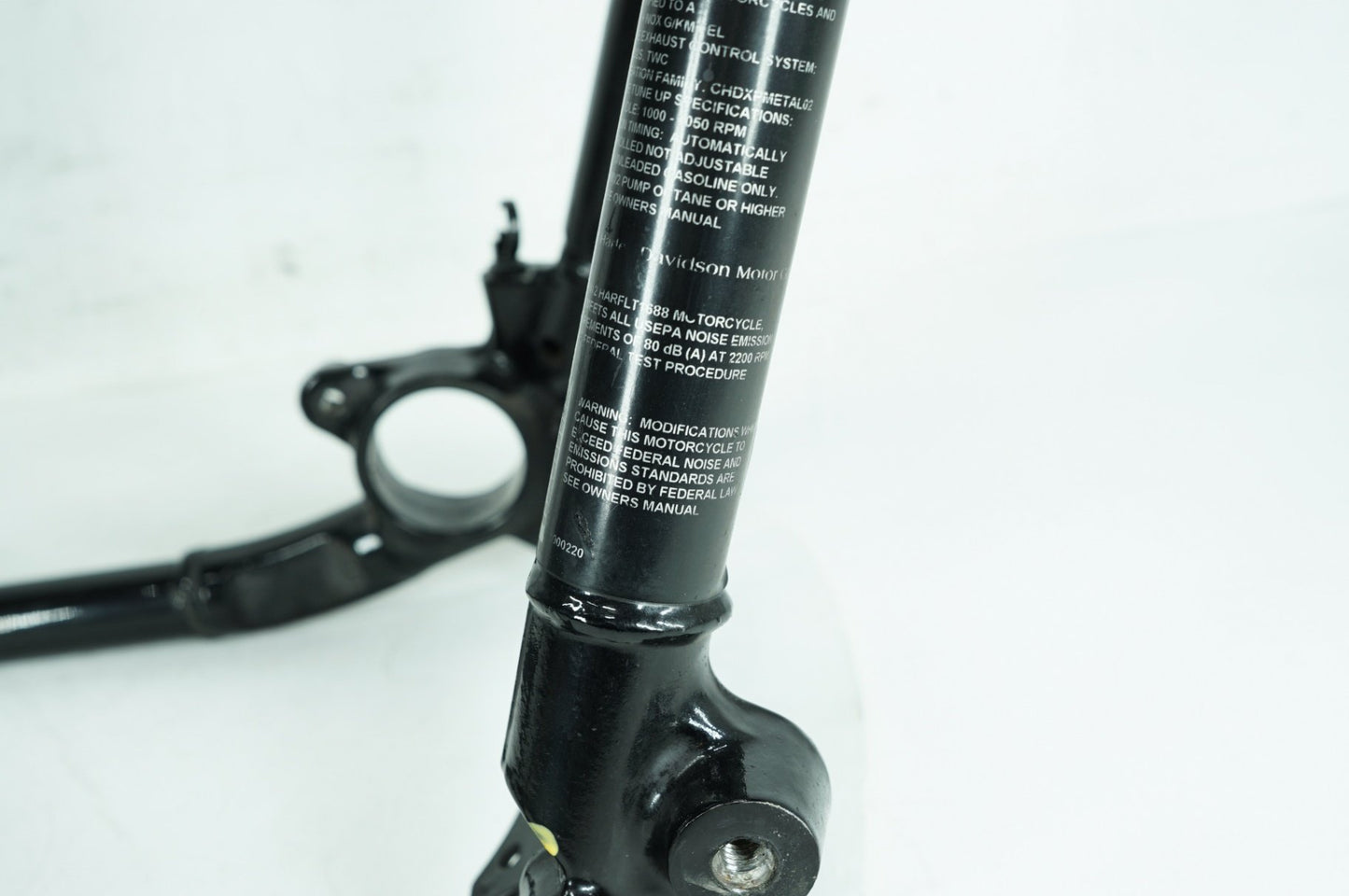 2008 - 2013 Harley-Davidson Touring Electra Police Body Main Frame Chassis SLVG 47900-11BHP