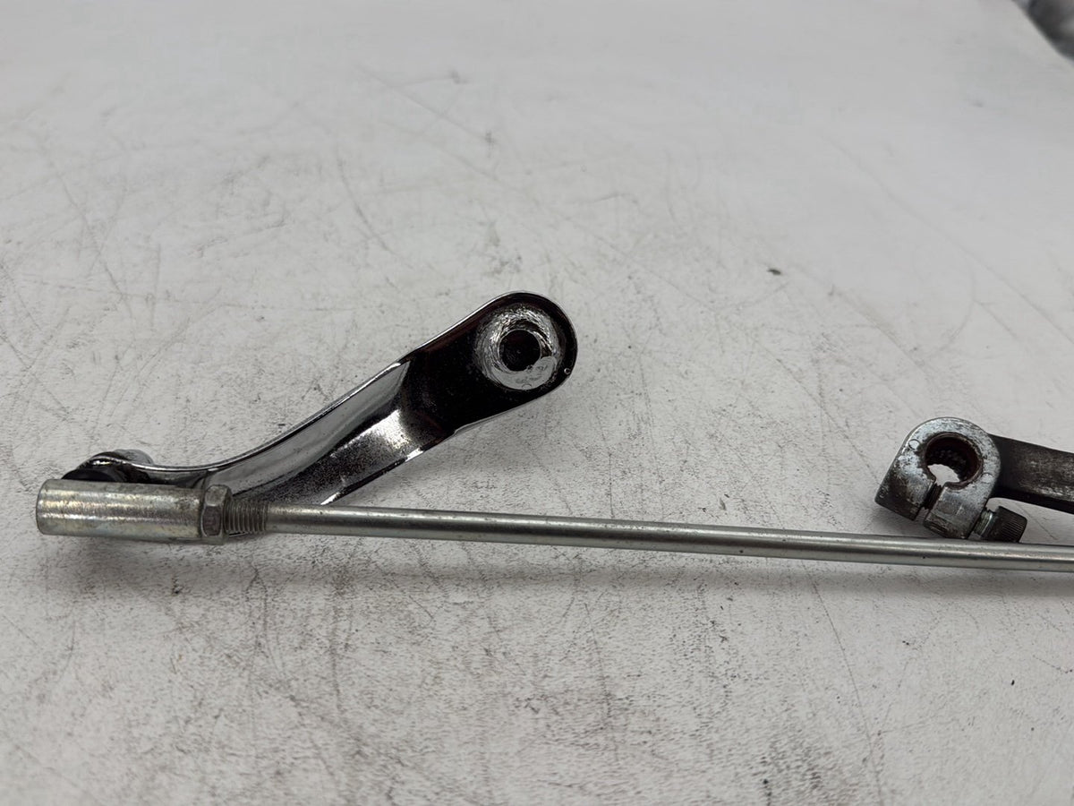 1997 Harley Softail Fat Boy FLSTF OEM Gear Shifter Lever Arm w/ Rod linkage