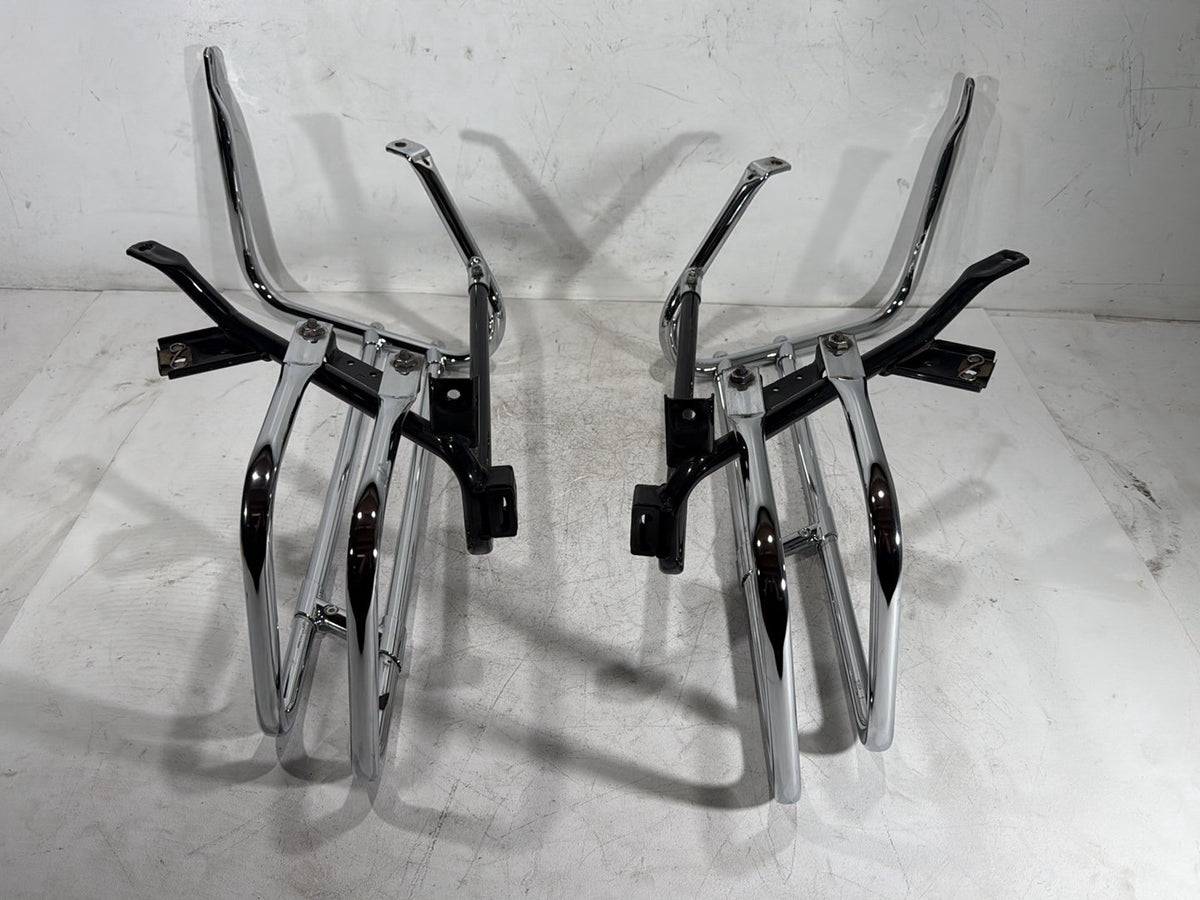 2012 Harley Electra Touring Ultra OEM Rear Left Right Saddlebag Guard Rails Bar