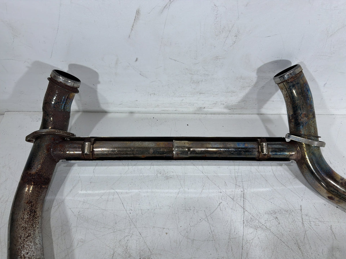 1991 Harley Sportster 883 Deluxe XLH883 OEM Exhaust Header Pipes Muffler