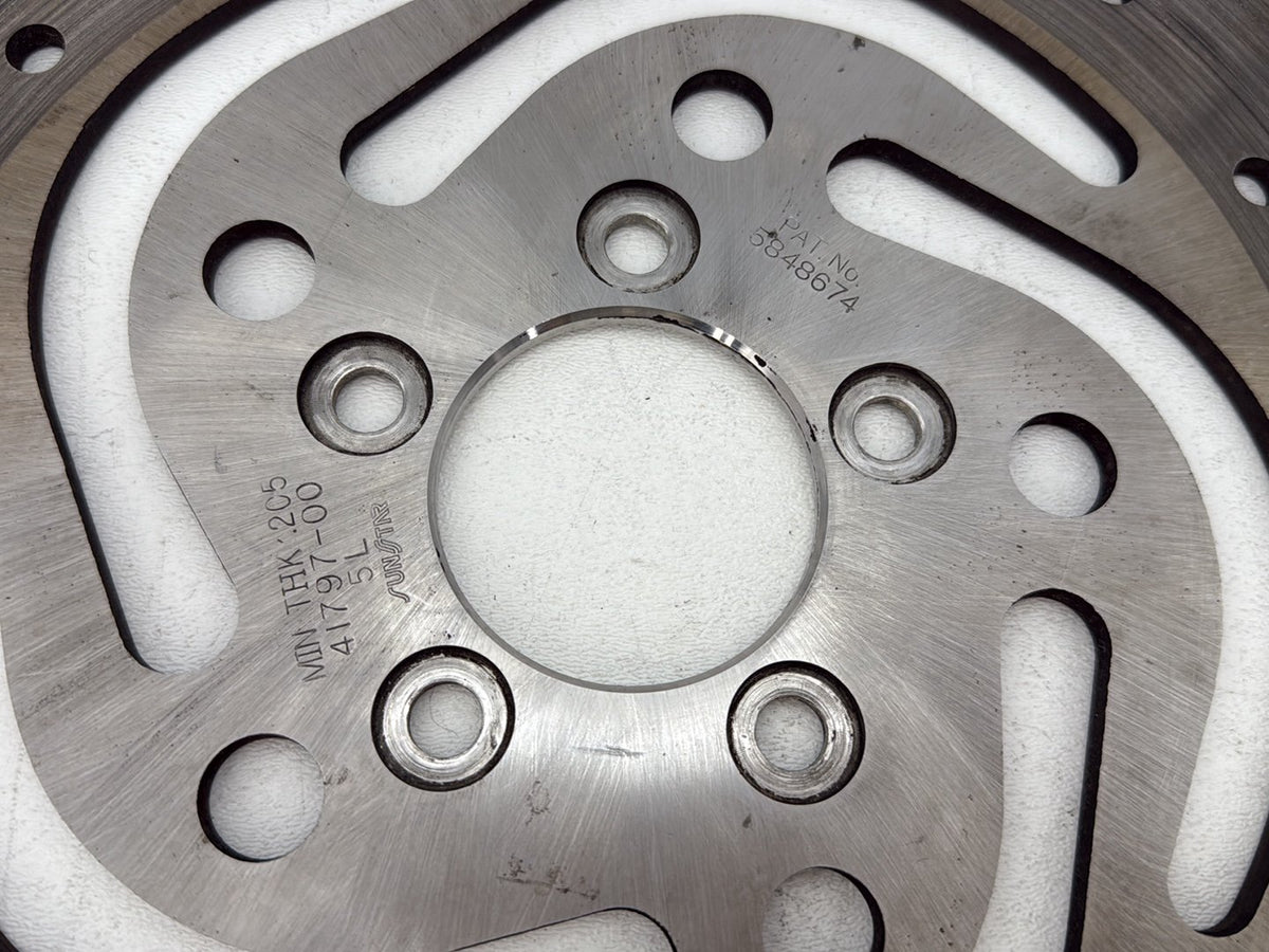 2006 Harley Dyna FXDWGI Wide Glide OEM Rear Brake 1 Rotor Disc 5848674