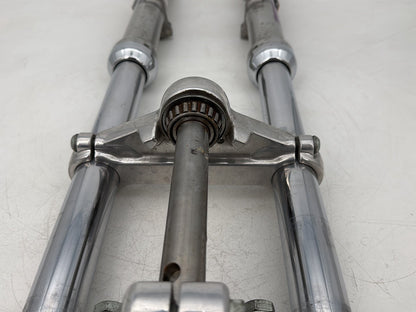 1999 - 2006 Harley-Davidson Dyna Super Glide Front Triple Tree Set & LH RH Fork Legs Sliders 45739-87 , 46076-04