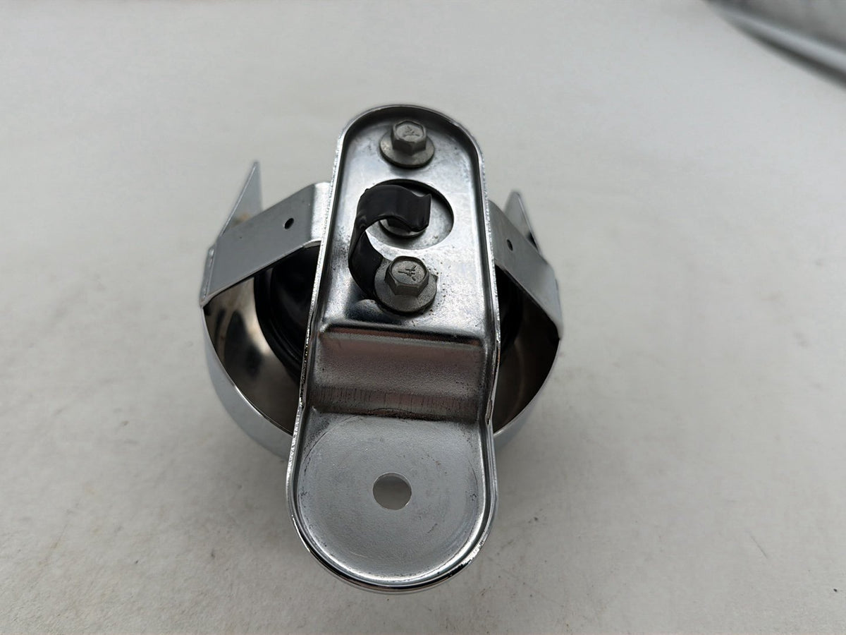 2010 Harley Street Glide Touring FLHX OEM Horn Signal Klaxon Chrome Cover