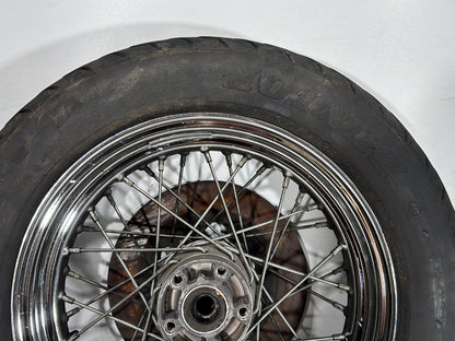 1998 Harley Road King Touring FLHRCI Classic OEM Rear Wheel Rim Tire Spoked
