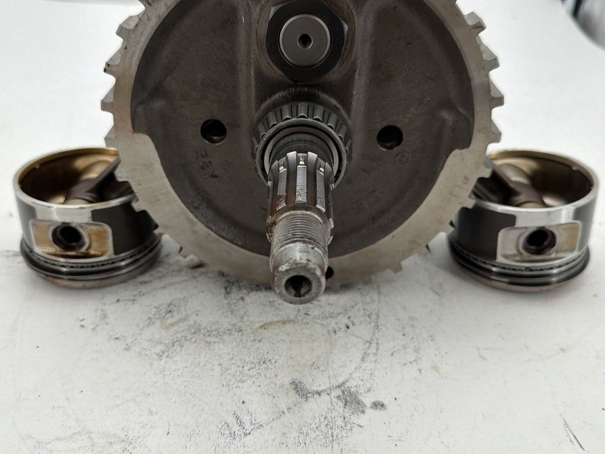 1996 Harley Road King FLHPI EVO Engine Crankshaft Flywheel Pistons Parts