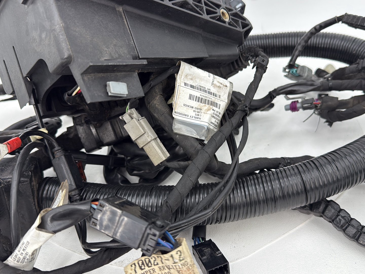 2007 - 2017 Harley-Davidson Dyna Wide Glide Main Wire Wiring Harness Loom NON-abs 71072-12A