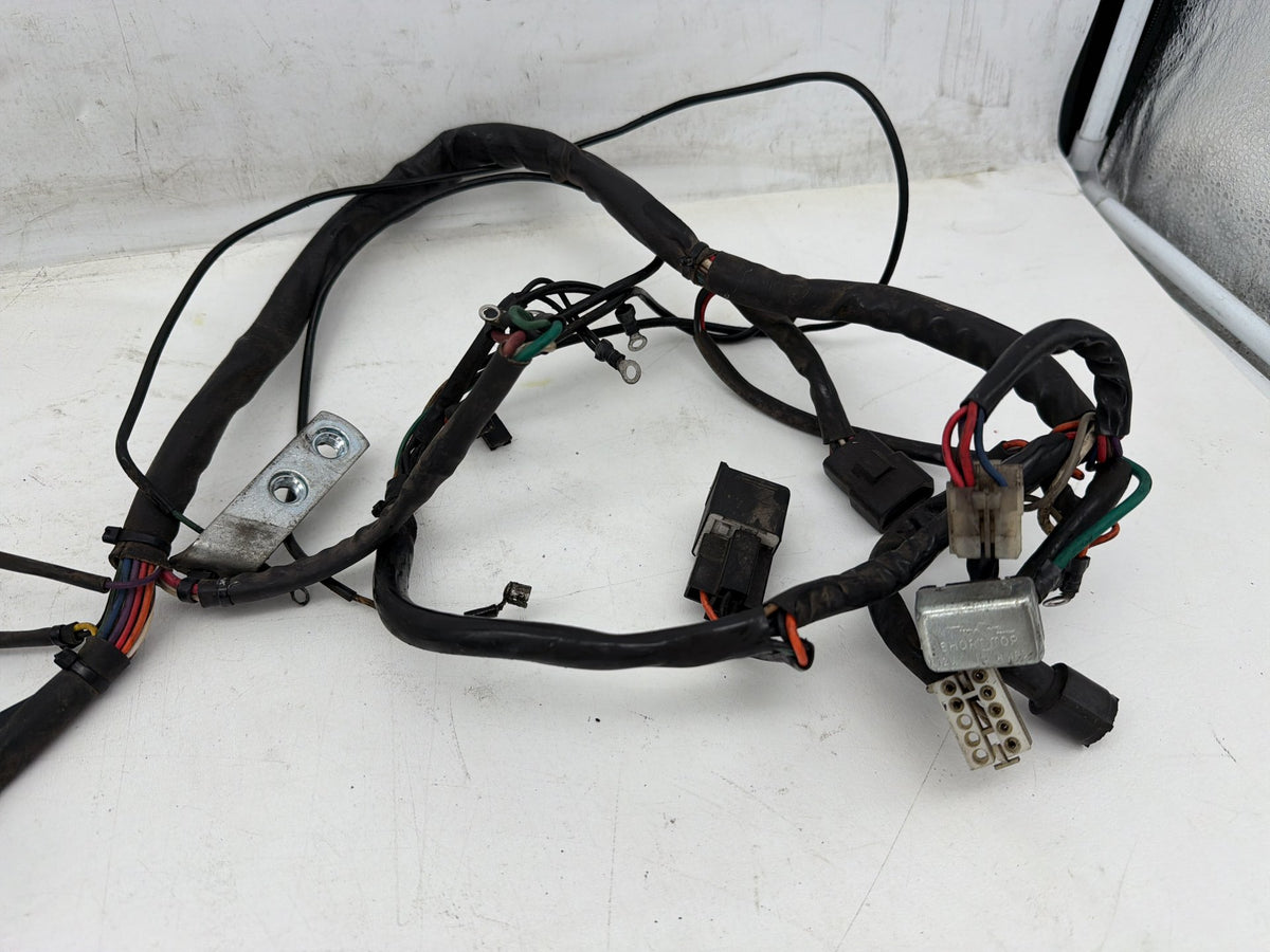 1991 Harley Sportster 883 XLH883 OEM Main Wire Wiring Harness Loom w/ Headlight