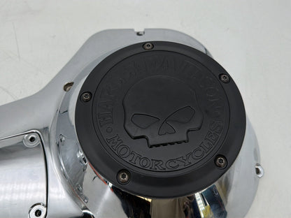 05 Harley Electra Glide Touring Ultra Outer Primary Clutch Cover Willie G Skull