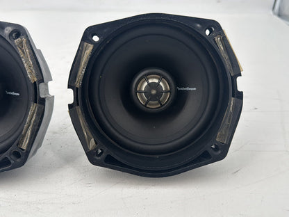 08 Harley Touring Electra Glide Left Right Sound Audio Speakers Rockford R1-HD52