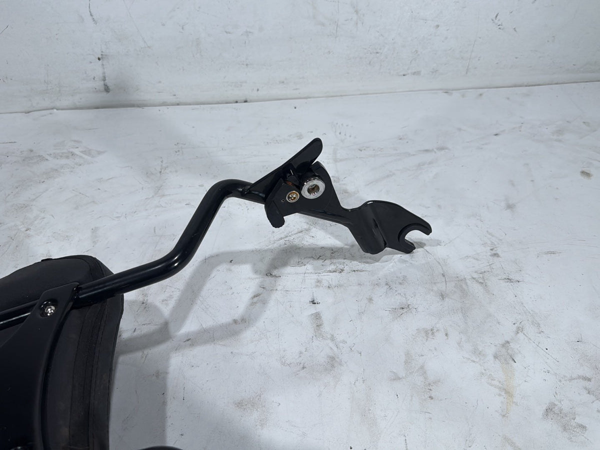 2022 Harley Road King Touring FLHR OEM Rear Sissy Bar w/ Backrest Cushion Pad