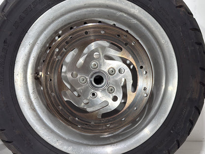 08 Harley Dyna Fat Bob OEM Front Rear Wheel Rim Tire 130/90B16 180/70B17 16" 17"