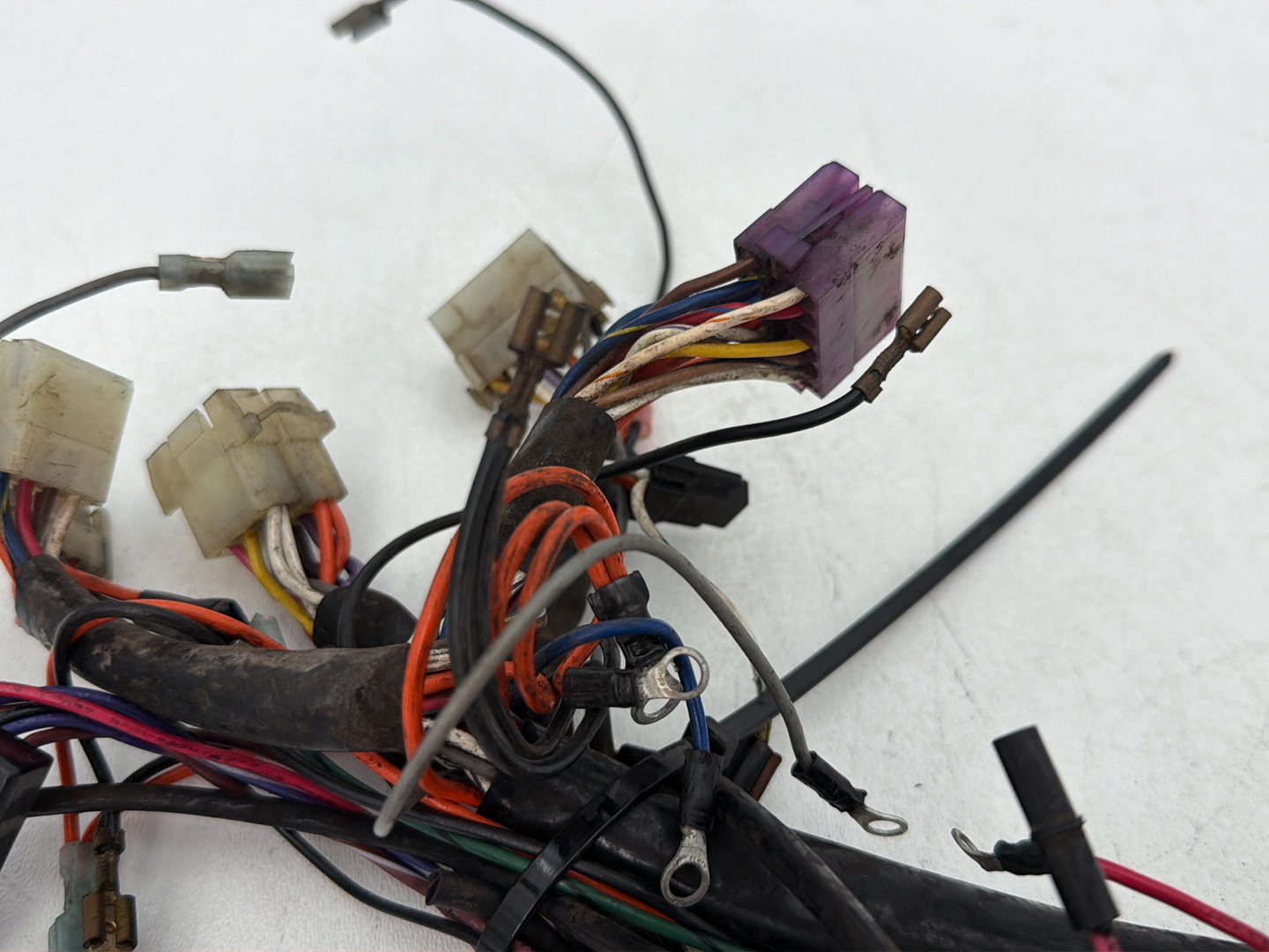 1984 - 1998 Harley-Davidson Touring Electra Glide Classic Front Sub Wiring Harness Loom Interconnect 70232-94