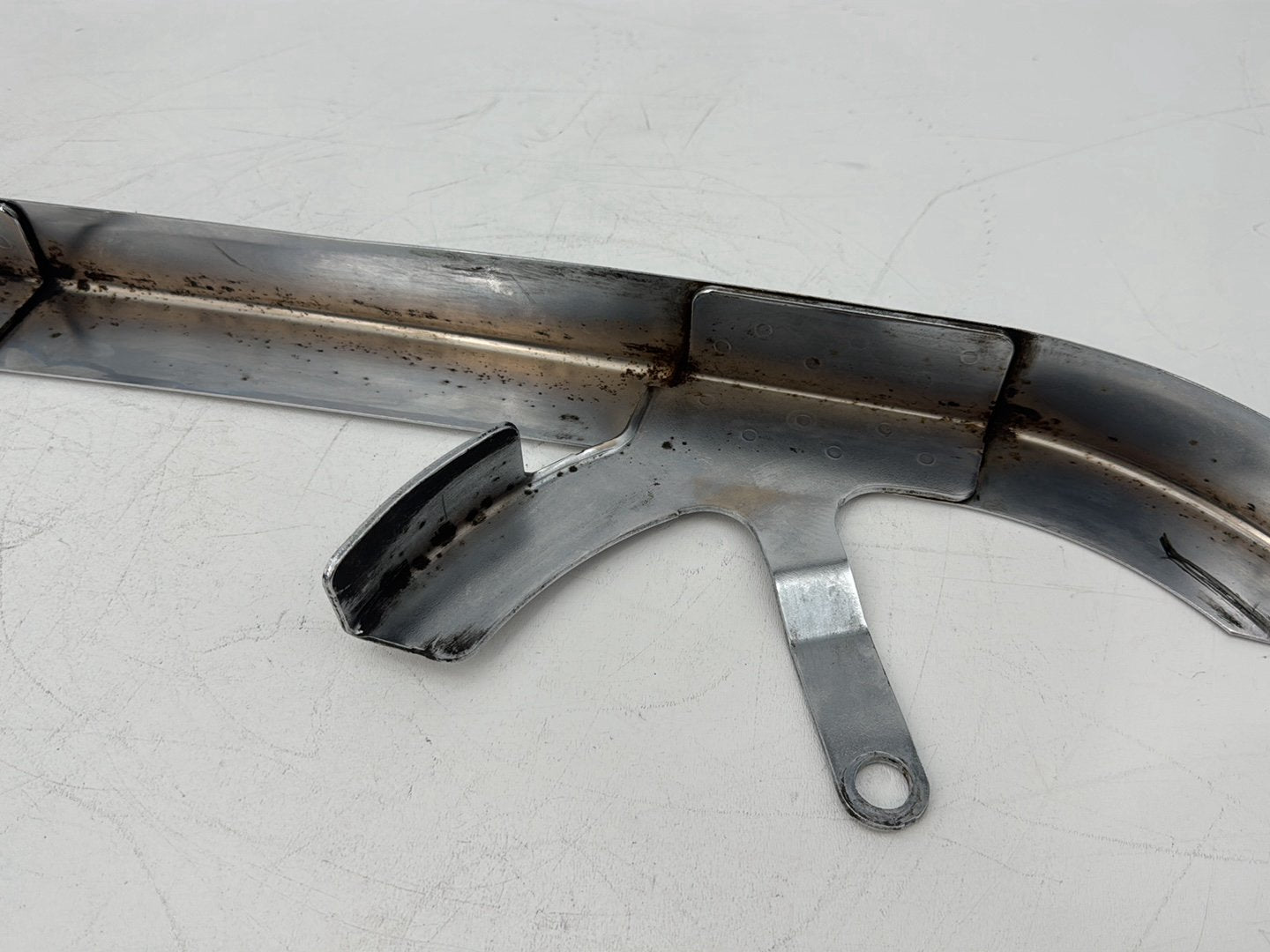2009 Harley Sportster XL1200 L 1200 Low OEM Drive Belt Guard Cover Shield Chrome