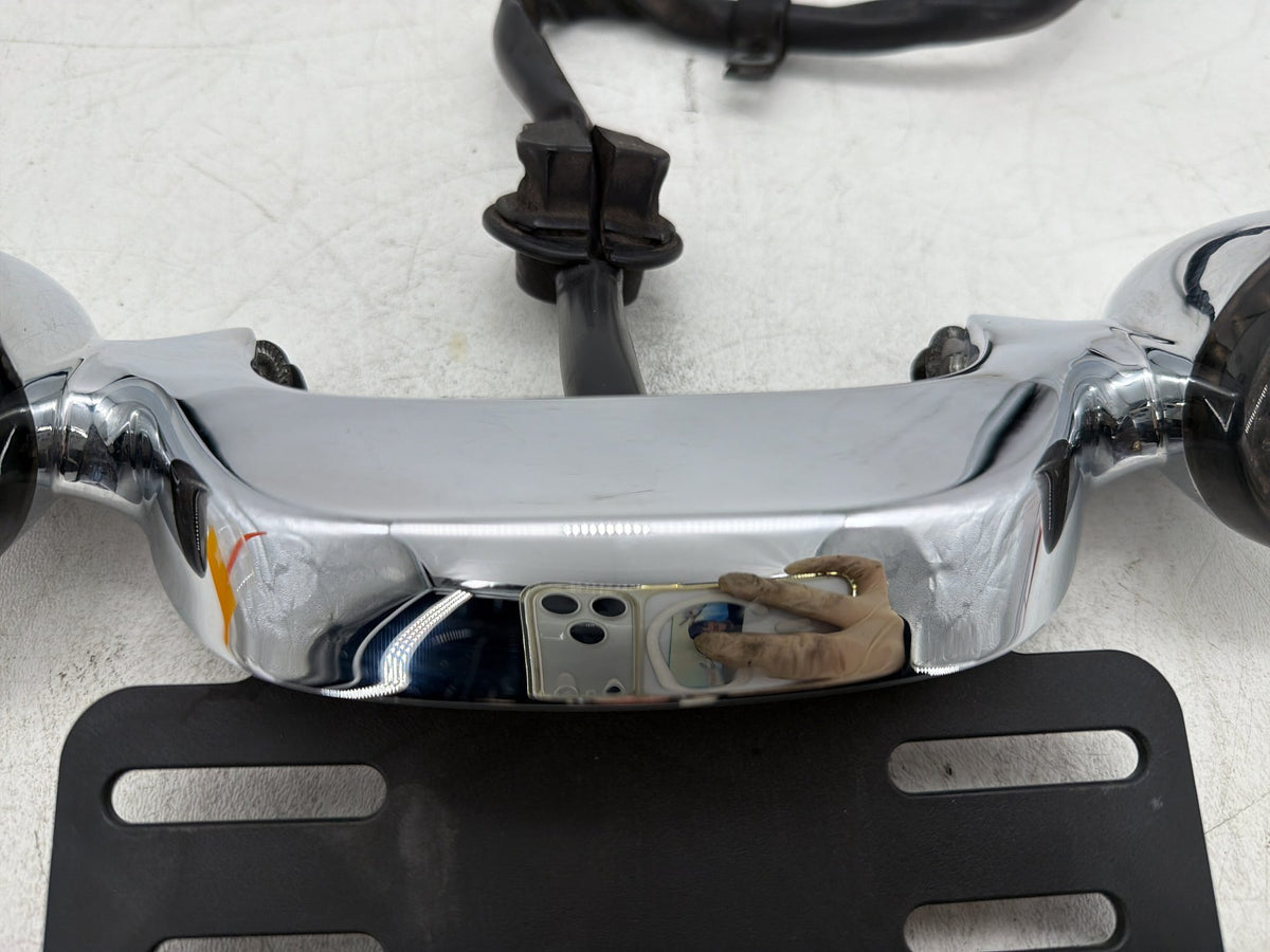 2012 Harley Street Glide Touring Rear Left & Right Turn Signals & License Plate
