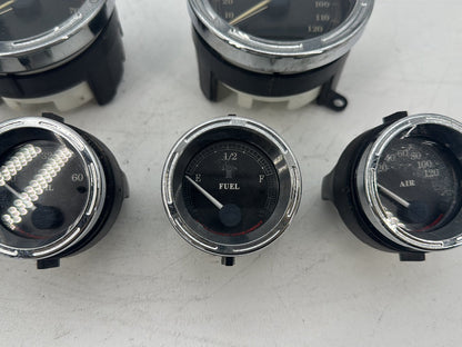 2008 Harley Touring FLHT Electra Glide OEM Air Oil Volt Fuel Tacho Speedo Gauges