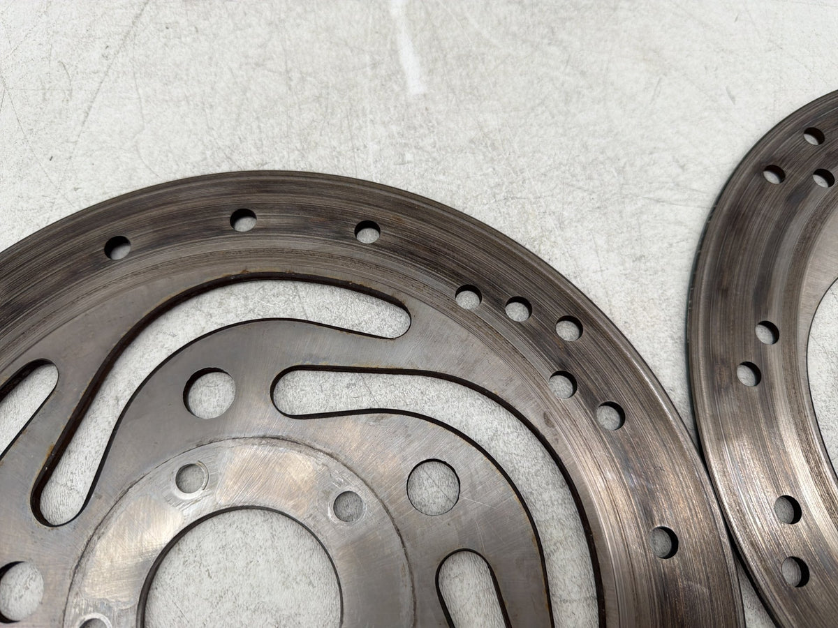 2004 Harley Electra Glide CVO Screamin Eagle OEM Front Brake Rotors Disc Pair