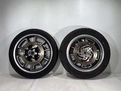2015 Harley Dyna Low Rider FXDL OEM Front & Rear Wheel Rim Tire