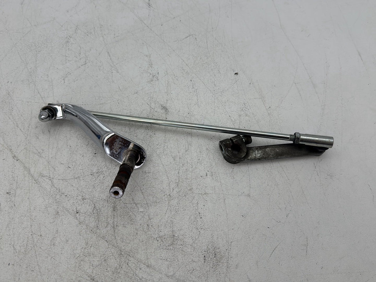 1997 Harley Softail Fat Boy FLSTF OEM Gear Shifter Lever Arm w/ Rod linkage