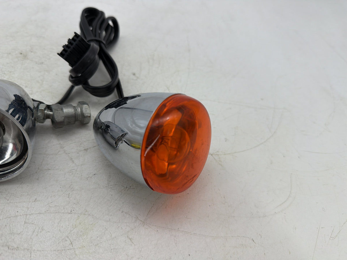 2006 Harley Softail Deuce FXSTDI OEM Front Left Right Turn Signal Indicators