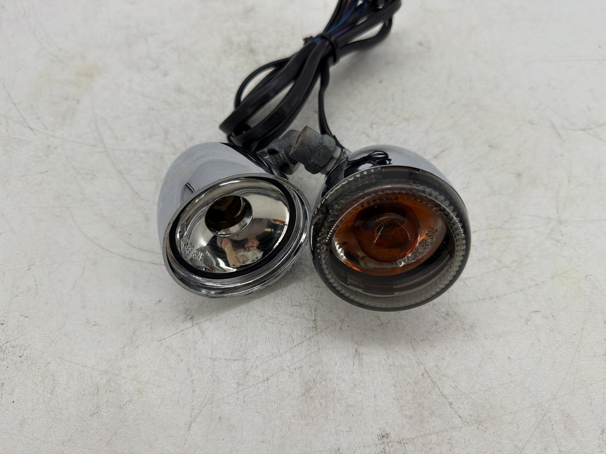 2001 Harley Softail Deuce FXSTD OEM Front Left Right Turn Signal Indicators