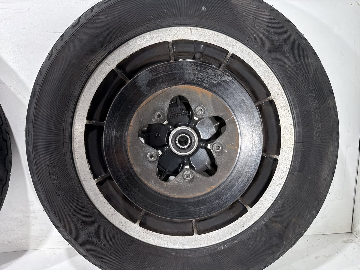 1996 Harley Electra Glide Touring Ultra OEM Front & Rear Wheel Rim Tire
