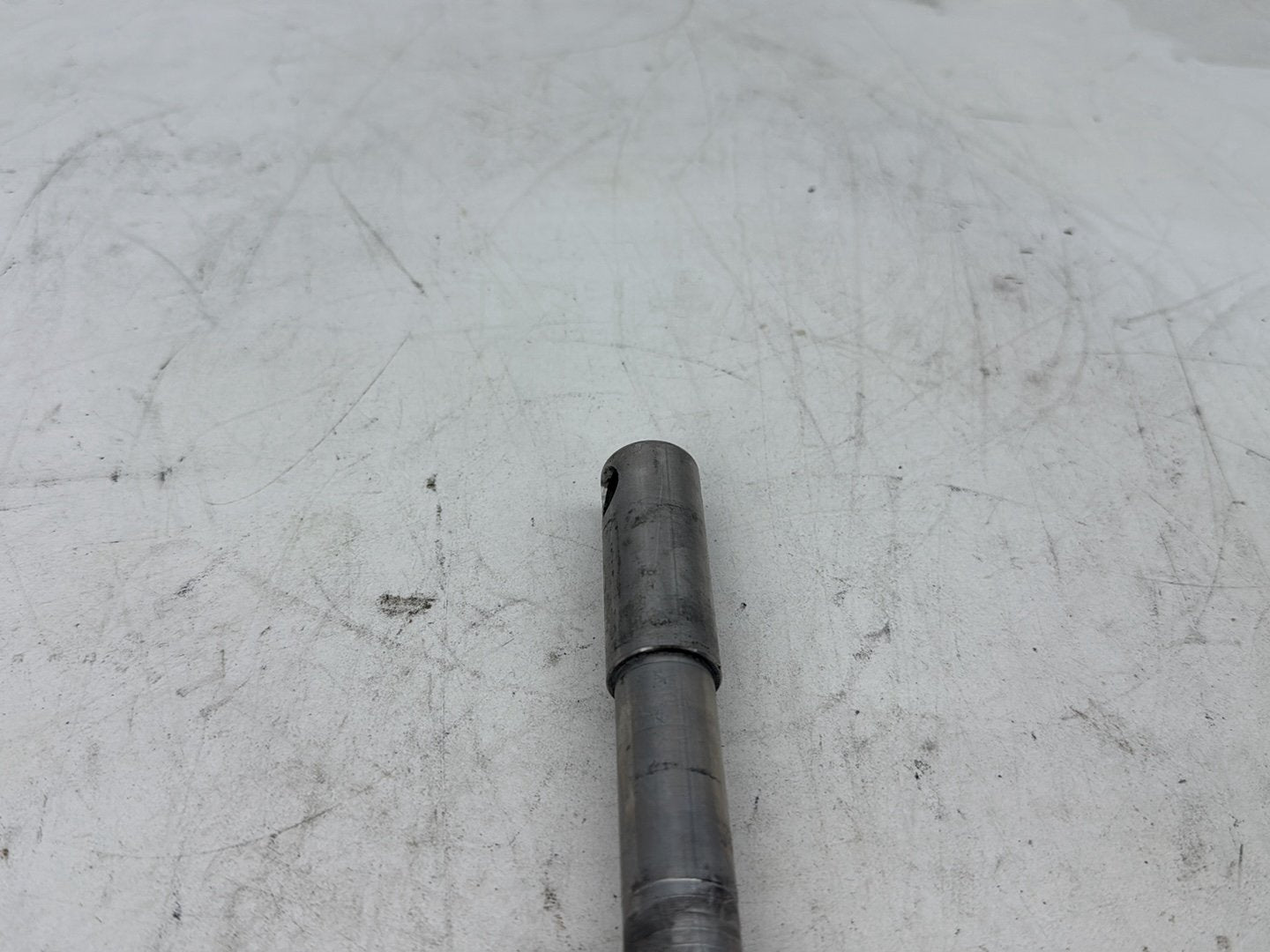 2002 Harley Heritage Softail Classic FLSTC OEM Front Wheel Axle Bolt Shaft