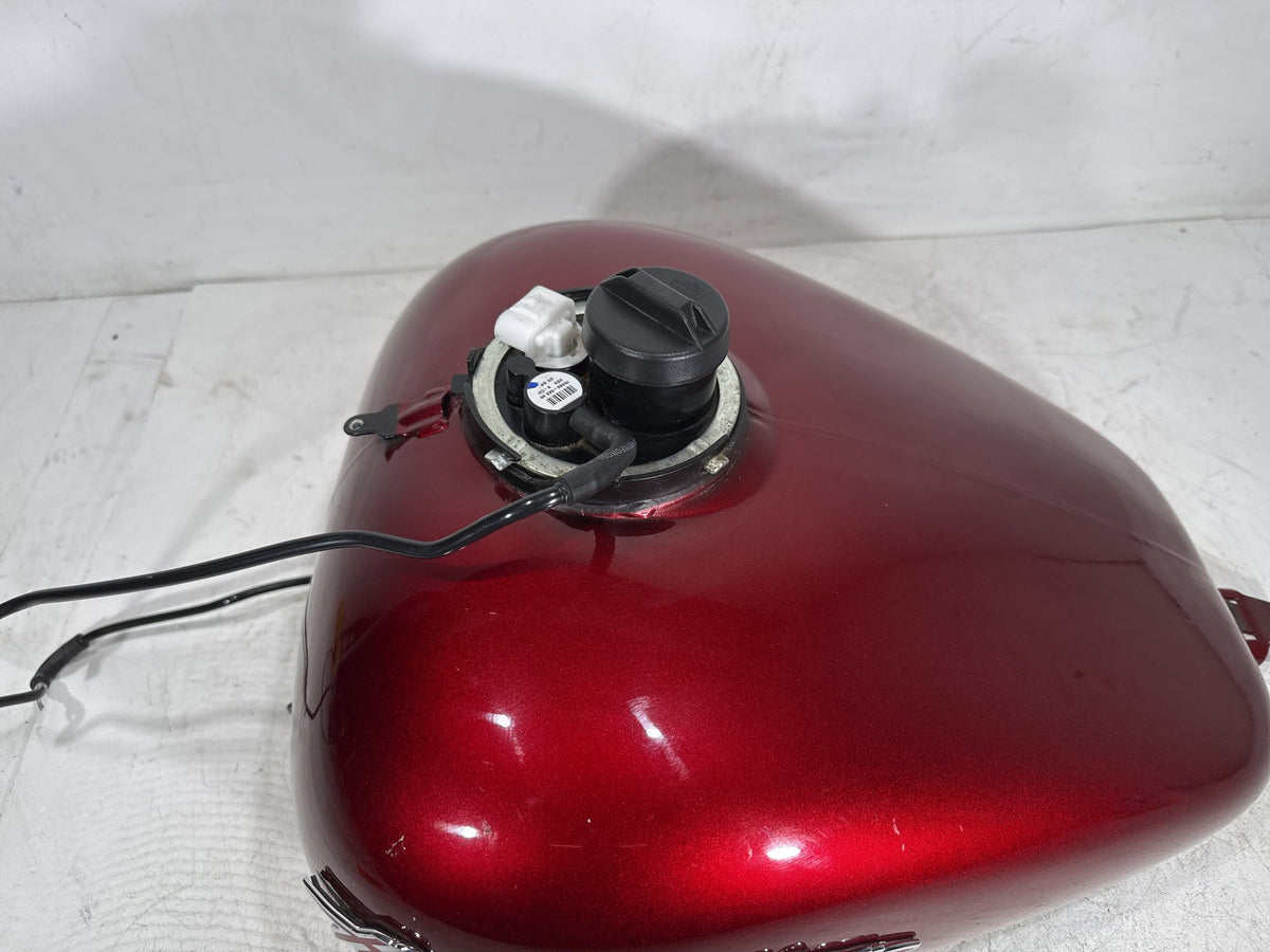 2009 Harley Electra Glide Touring CVO Fuel Gas Tank Gasoline Reservoir DENTED