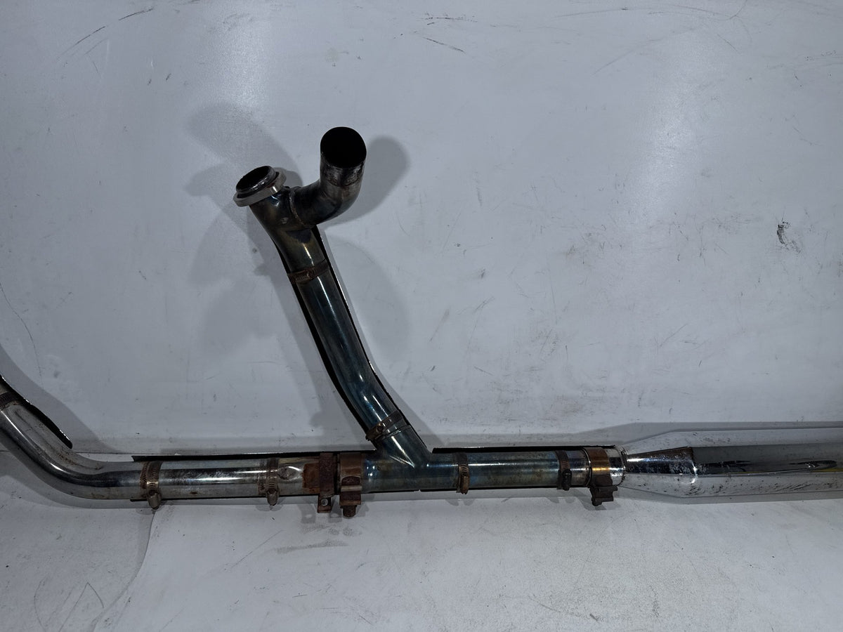 2001 Harley Electra Glide Touring Classic Exhaust Header Pipes Muffler RINEHART