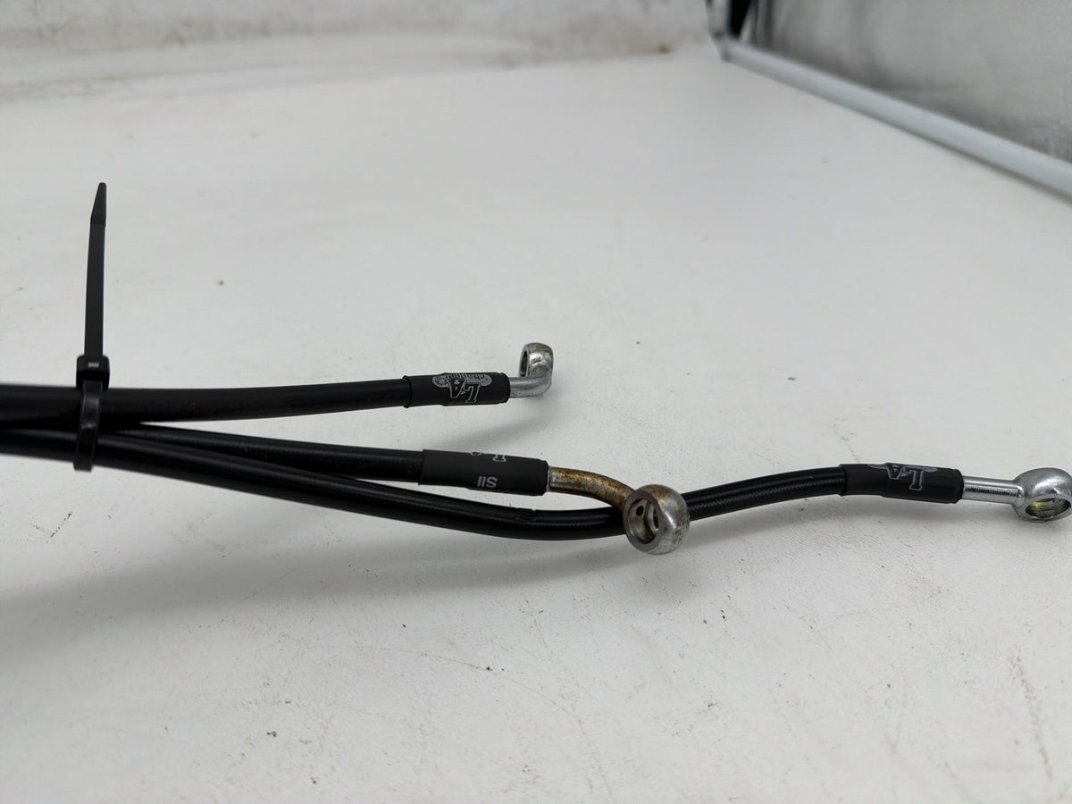 1996 Harley Electra Glide Touring Ultra OEM Front Brake Hose Line Pipe