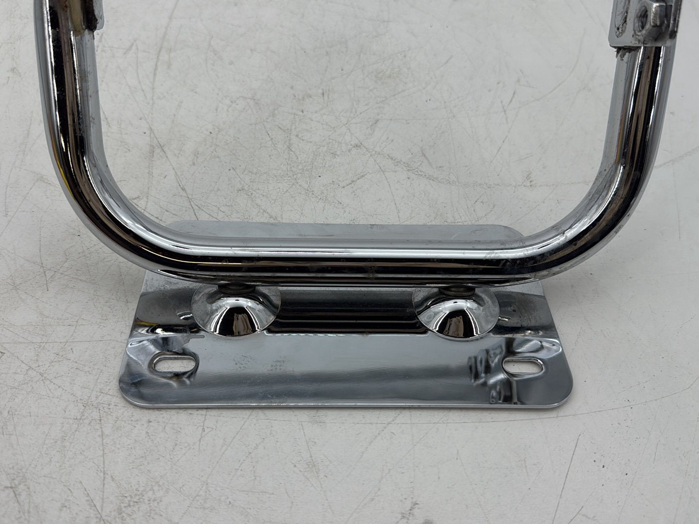 2007 Harley Touring FLHTCU Electra Glide Ultra OEM Rear License Plate Support Bar Holder