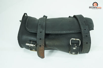 1991 - 2003 Harley-Davidson Sportster  Front Onboard Tool Bag Leather Storage Leather
