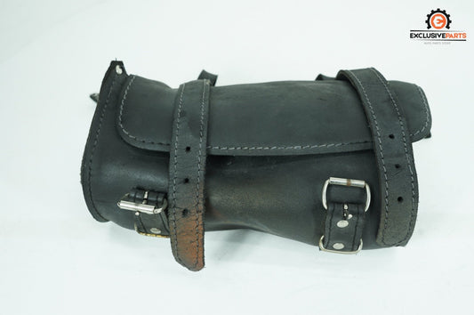 1991 - 2003 Harley-Davidson Sportster  Front Onboard Tool Bag Leather Storage Leather